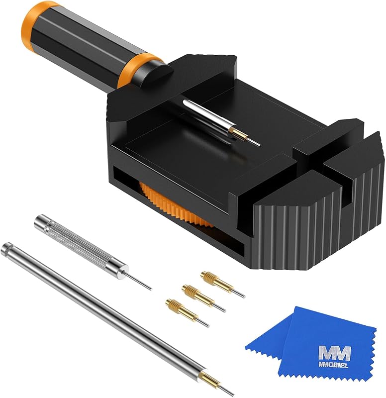 Watch Band Strap Link Pin Remover Adjust Repair Tool Kit for Watchmakers with Pins Spring Pusher Steel Punch