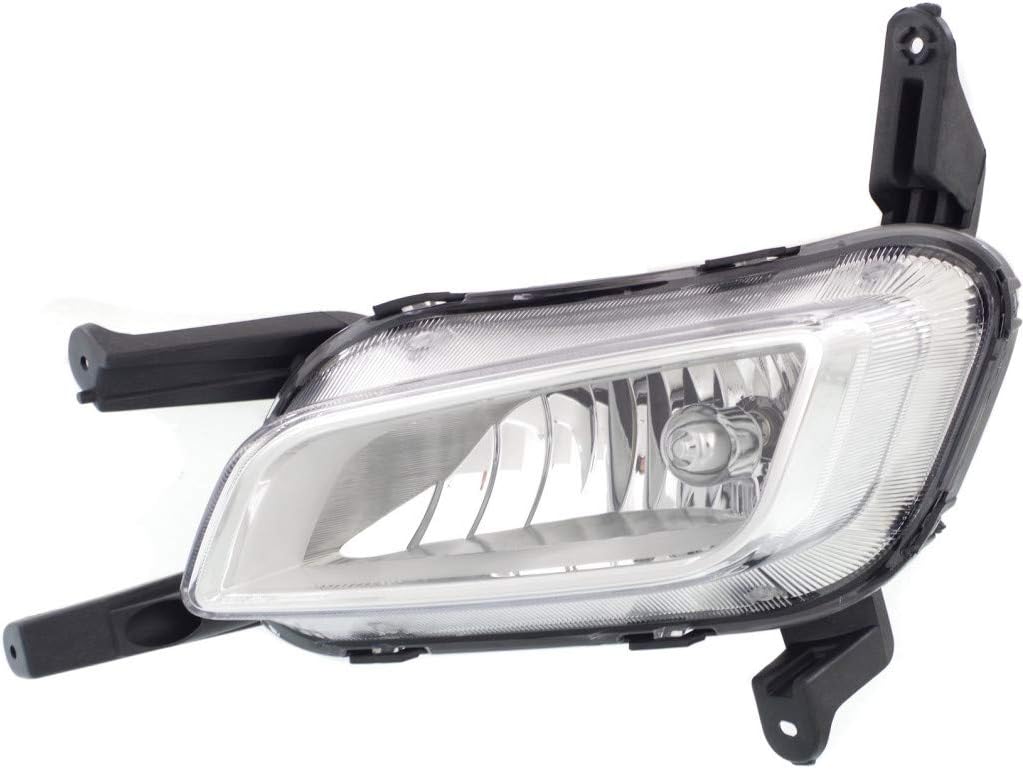 CarLights360: For 2014 2015 Kia Optima Fog Light Assembly Driver Side | w/Bulbs | DOT Certified | For KI2592135