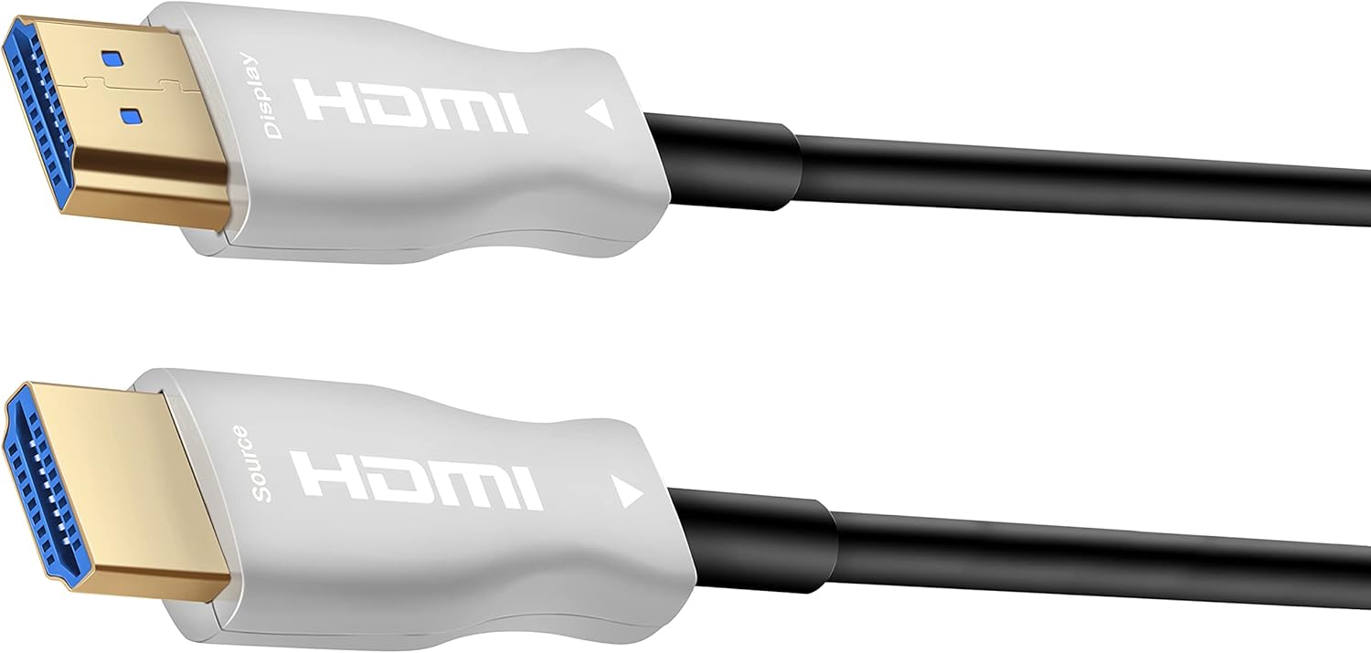 Premium Cord fibreglass high Speed with Ether. 4K @ 60 Hz Cable 7 m M/M Gold-Plated Connectors