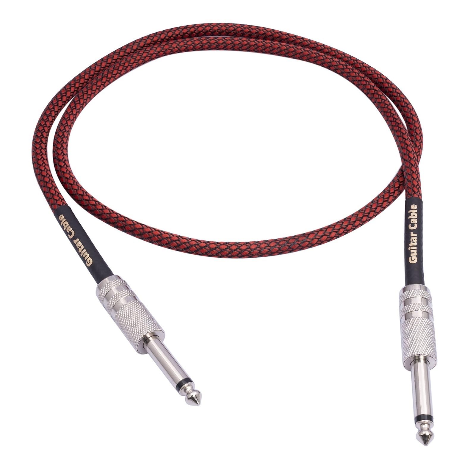 Cable Mono Con Reducción De Ruido Y Doble Blindaje Para Guitarra Eléctrica