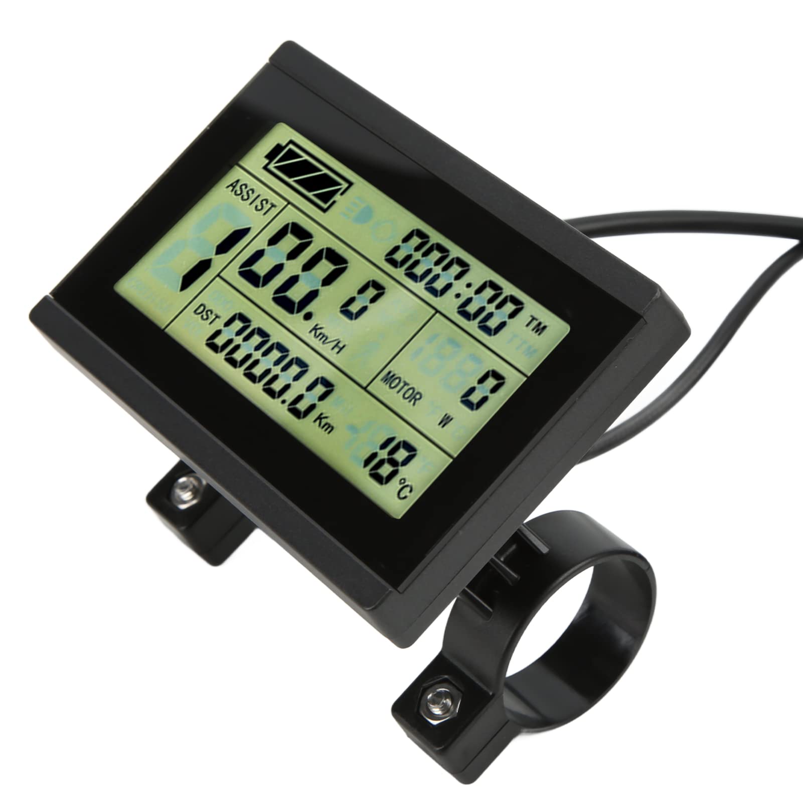 Display per bici elettrica, display LCD3 con connettore per computer da ciclismo, controller KT per ciclisti, pendolari e appassionati di fitness