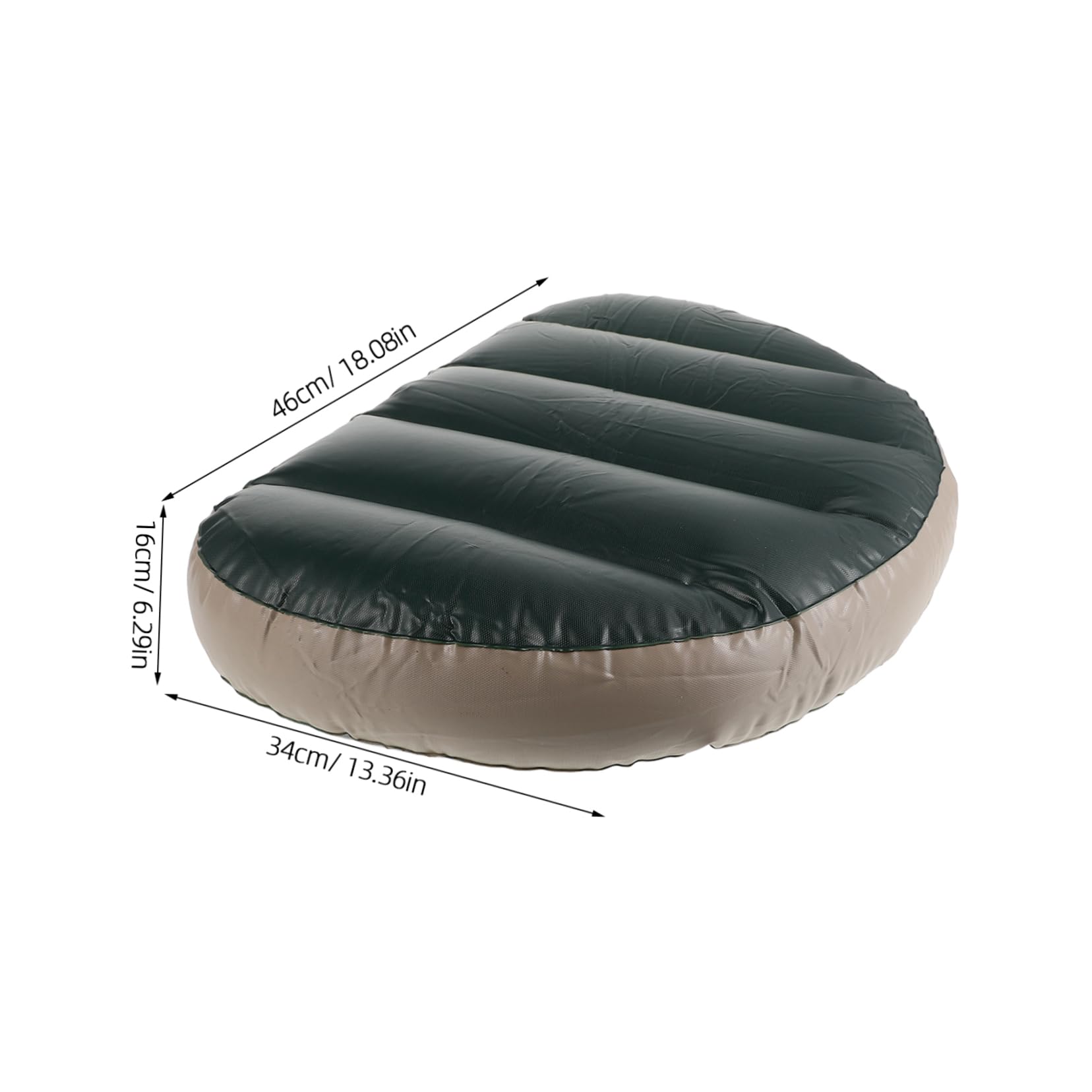 HANABASS Inflatable Kayak Seat Pad Details Inflatable Cushion for Kayak Stand PVC Fishing Accessory