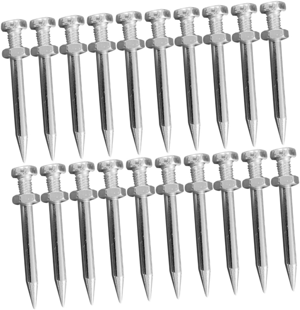 120pcs Aerator Shoes Heavy Duty Spikes for Lawn Aeration Soil Loosening and Garden Care Efficient Grass Aerator Tool for Compact Soil Lightweight and Portable Design
