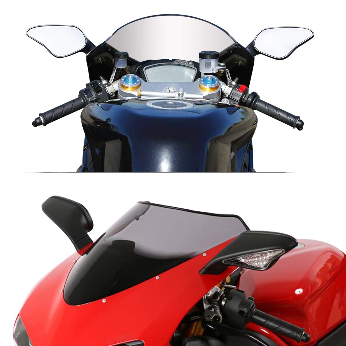 Amazon.com: Fit for DUCATI 848 1098 1098S 1098R 1198 1198S 1198R