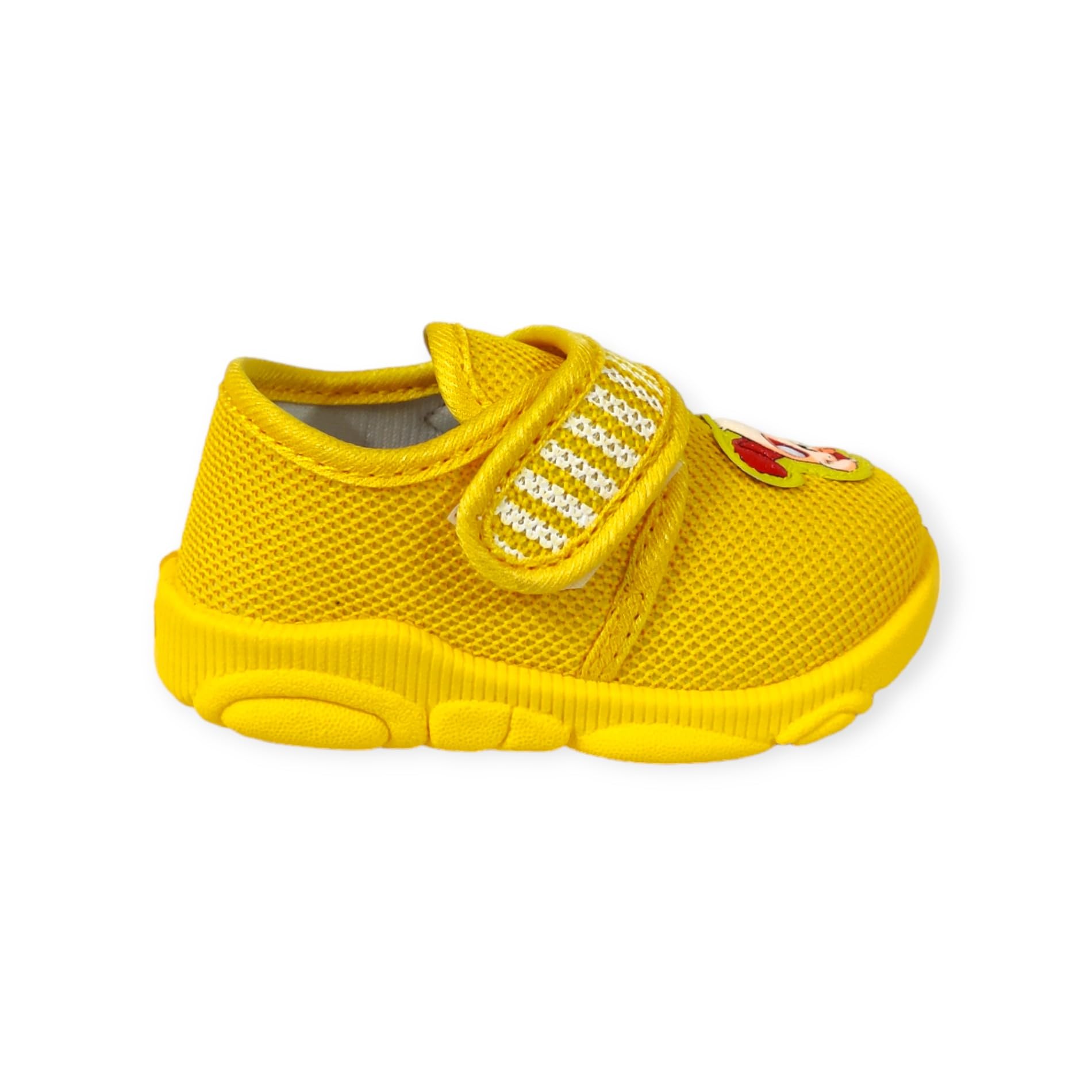 Coolz Kids Chu-Chu Sound Shoes Star-01A for Baby Boys and Girls for 9-24 Months (Yellow, 12_Months) 4
