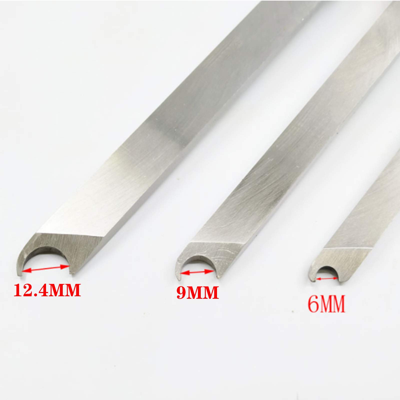 Scalpello, Utensili per Tornitura Del Legno, Utensili per Tornio in Metallo Duro, Scalpelli per Tornio con Comode Impugnature per Impugnatura Utensili per Tornio per Hobbisti Fai da Te Artigi