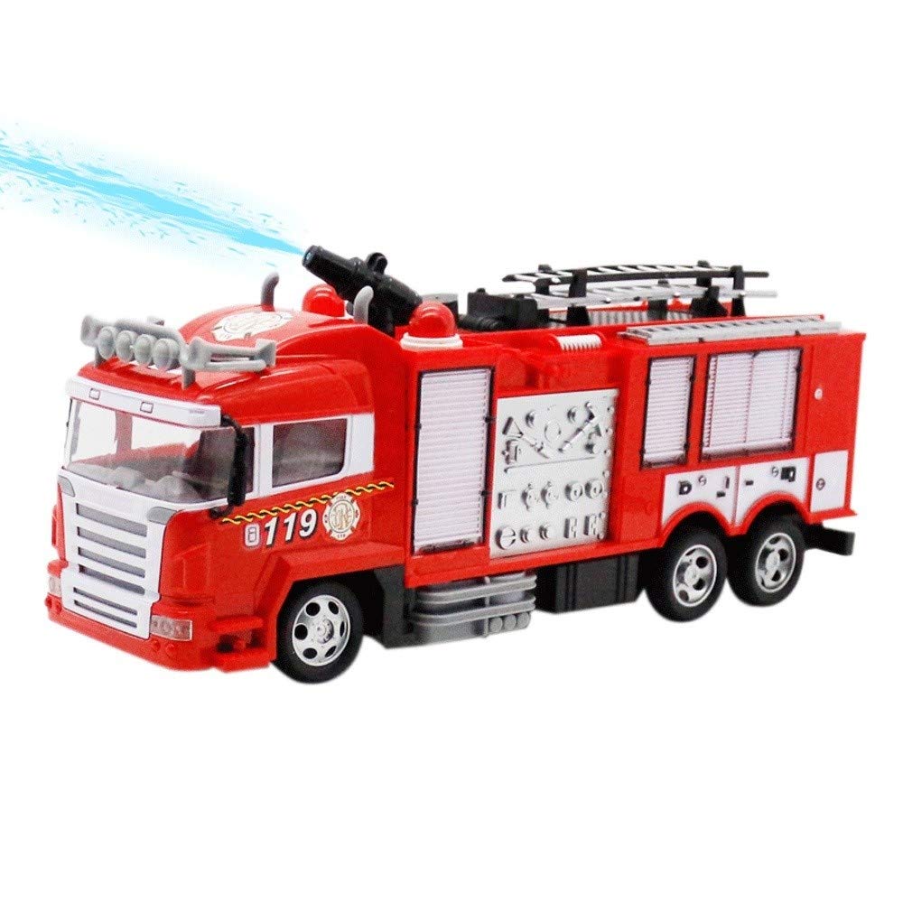 Buy 18DYF Remote Control Fire Engine Truck with Real Splashing Water