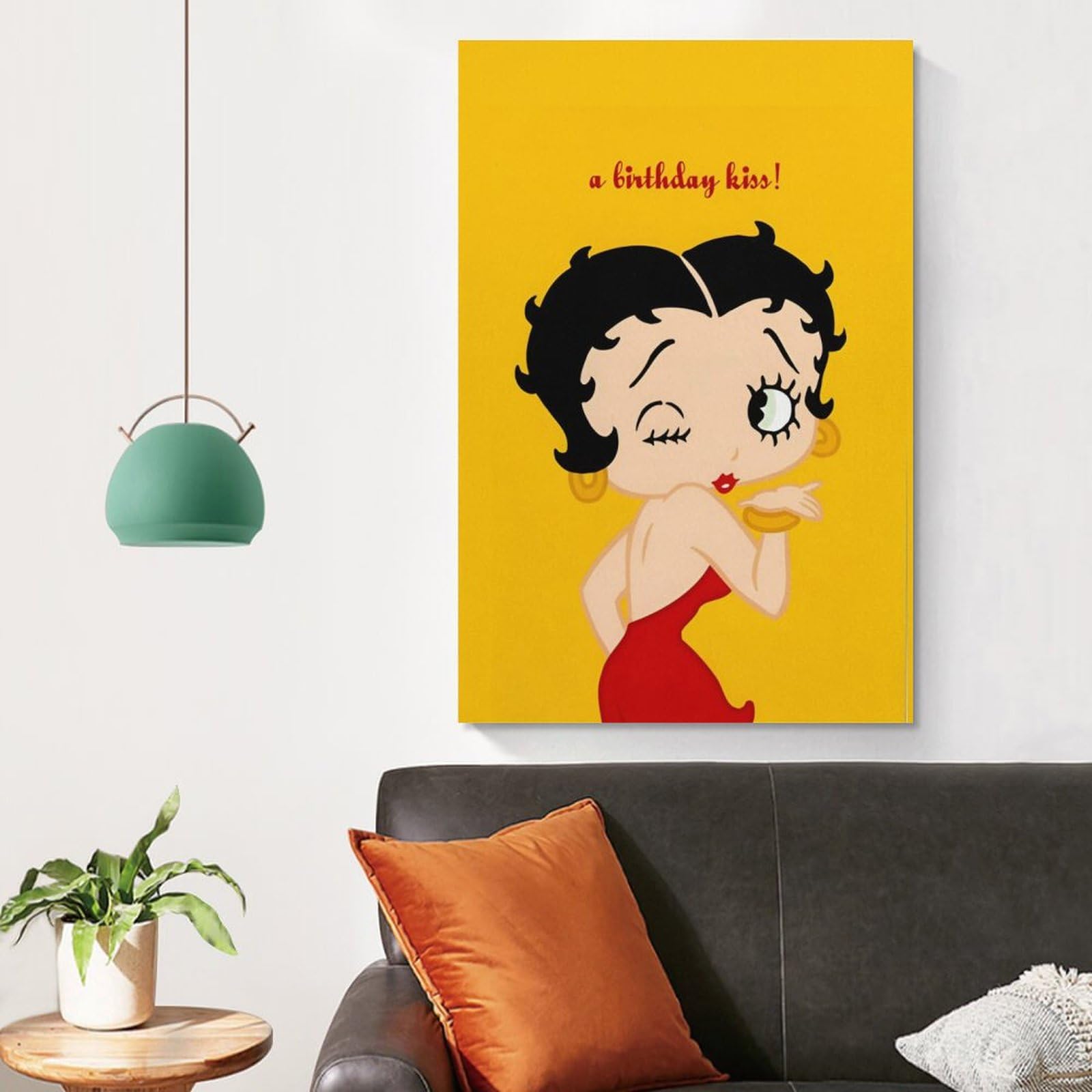 Amazon.co.jp: ベティちゃん アートポスター 飾り絵 かわいい