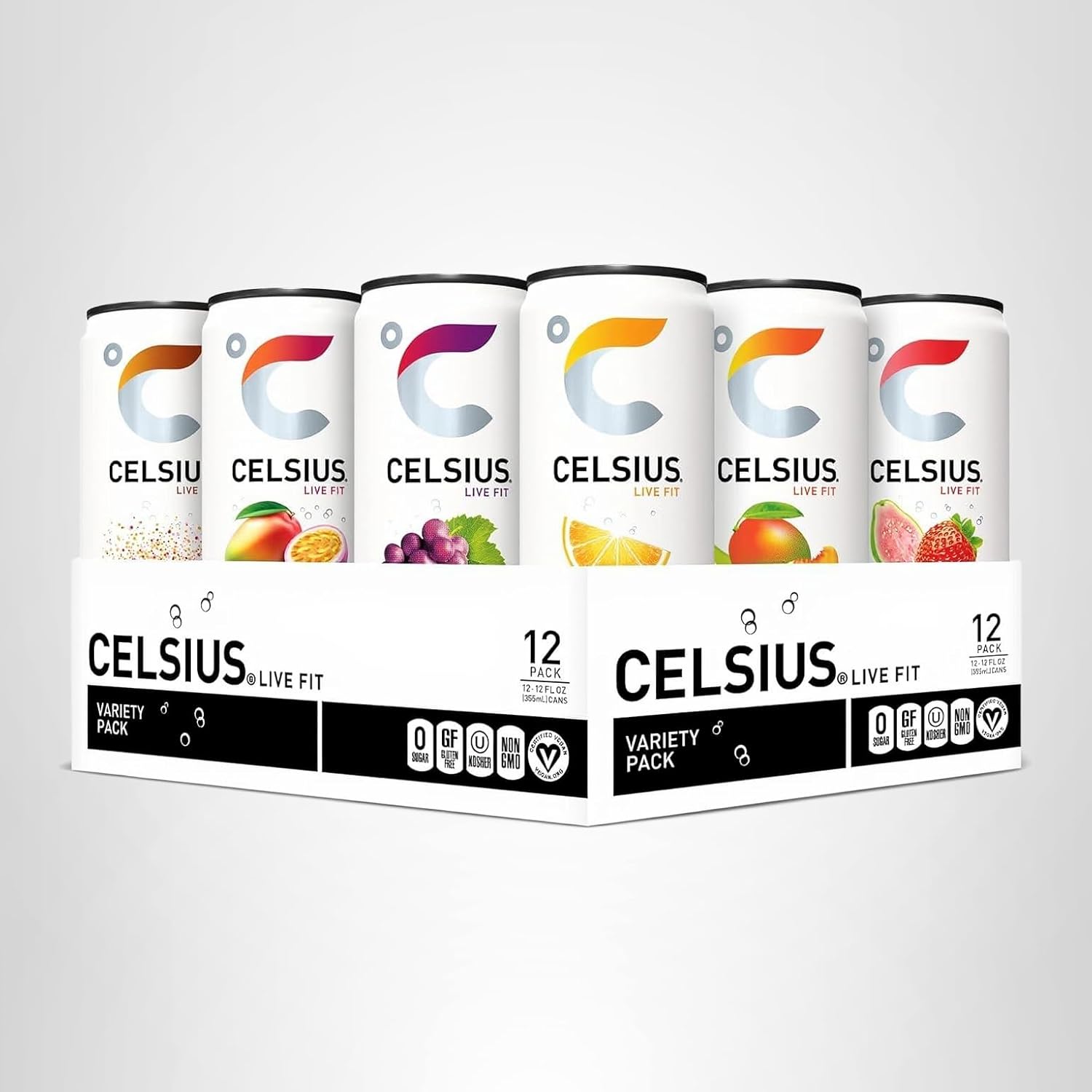 CELSIUS Assorted Flavors Official Variety Pack