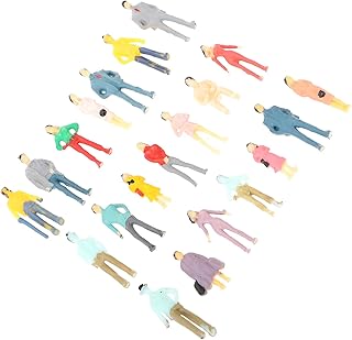 Yardwe 100 Pcs Miniatura Pessoas Estatuetas Pessoas Plásticas Figuras Pequenas Pessoas Sentado E Pé Standing Micro Paisagem Decoração para Cenas Miniatura Cenas Acessórios Estilo