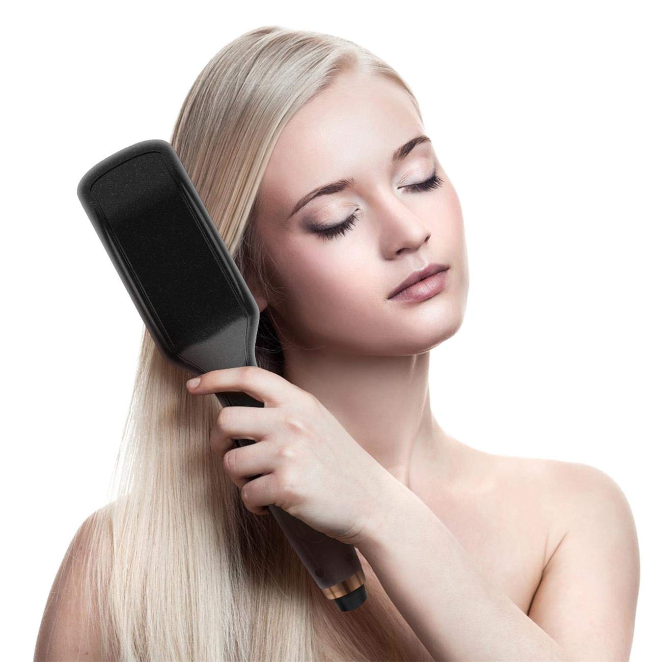 instant hair straightening at home