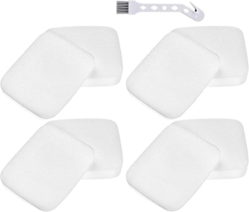 Miniatura 8 de Filtro de repuesto UV850 para aspiradora vertical Shark Performance Lift Away UV850 UV900 DuoClean, 2 filtros HEPA y 4 filtros de espuma y fieltro,