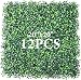 Artificial Greenery Boxwood, Privacy Fence Screen Faux Plant, UV Resistant Topiary Hedge, for Outdoor Indoor Use as Wall Backdrop, Garden, Backyard, Event Decorations (20" x 20")