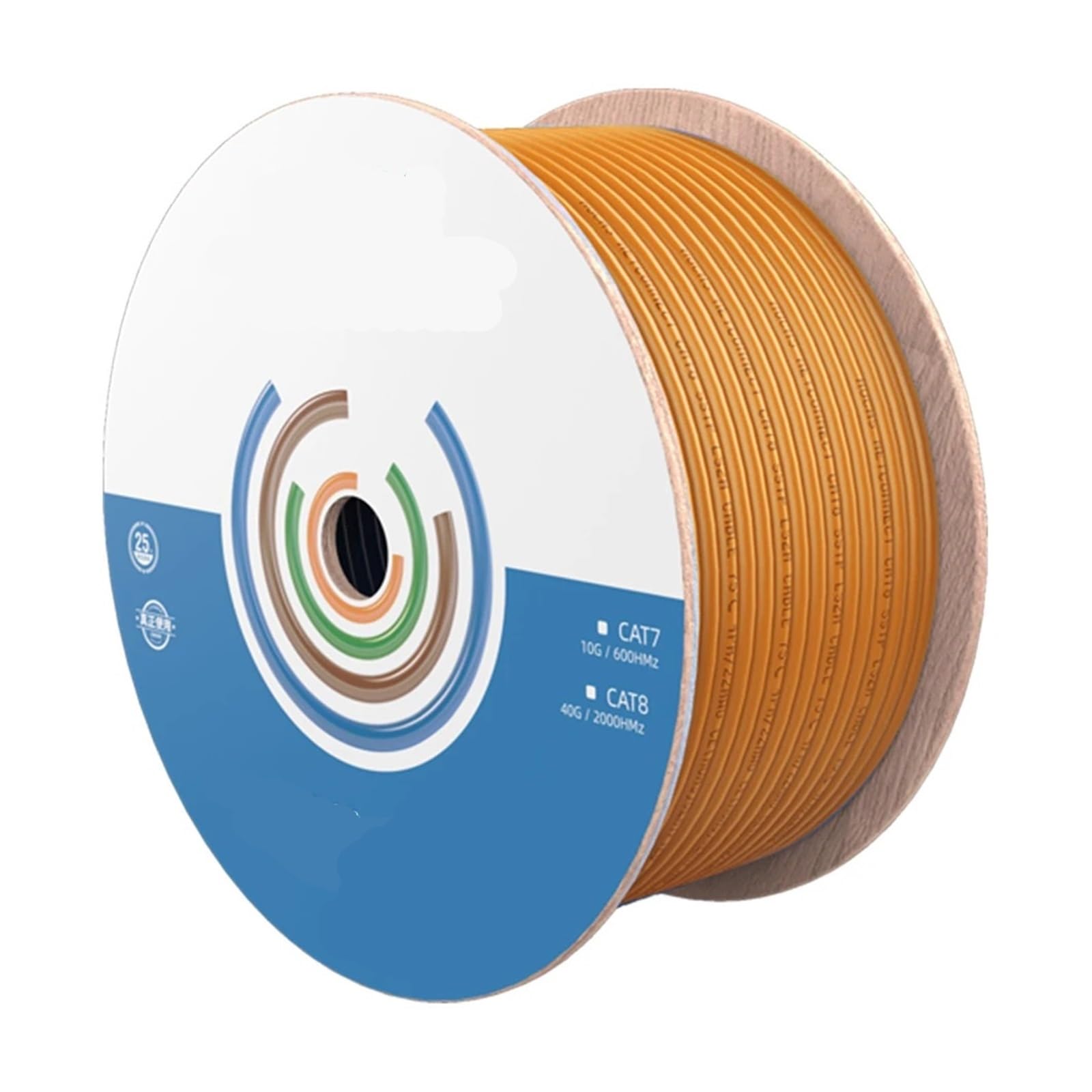 CÂBLE LAN CAT7 SFTP Haute Vitesse blindé 10 Gigabit 305M/ROLL Fil Ethernet en cuivre adapté à l'utilisation de ce câble comme câble d'installation dans Votre Maison