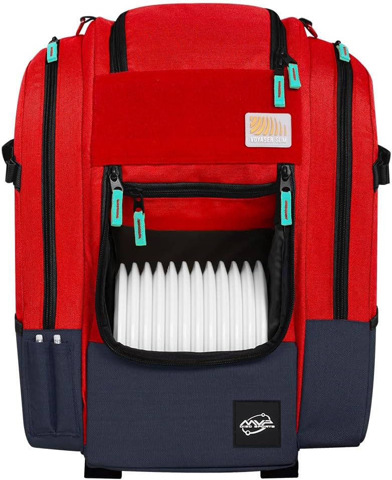 MVP Disc Sports Voyager Series Backpack Disc Golf Bag (Choose Your Color and Size)