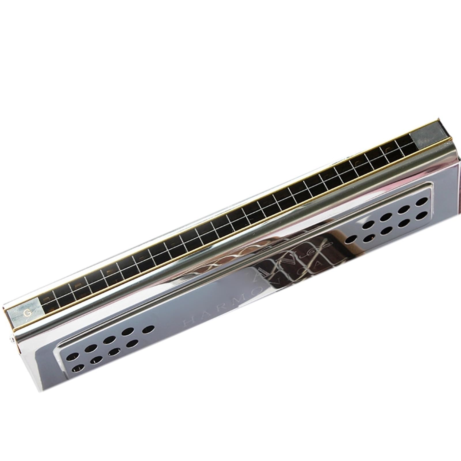 Harmonijka Dla Dorosłych 24 kanałowa harmonijka diatoniczna C/G dur instrument dla początkujących.