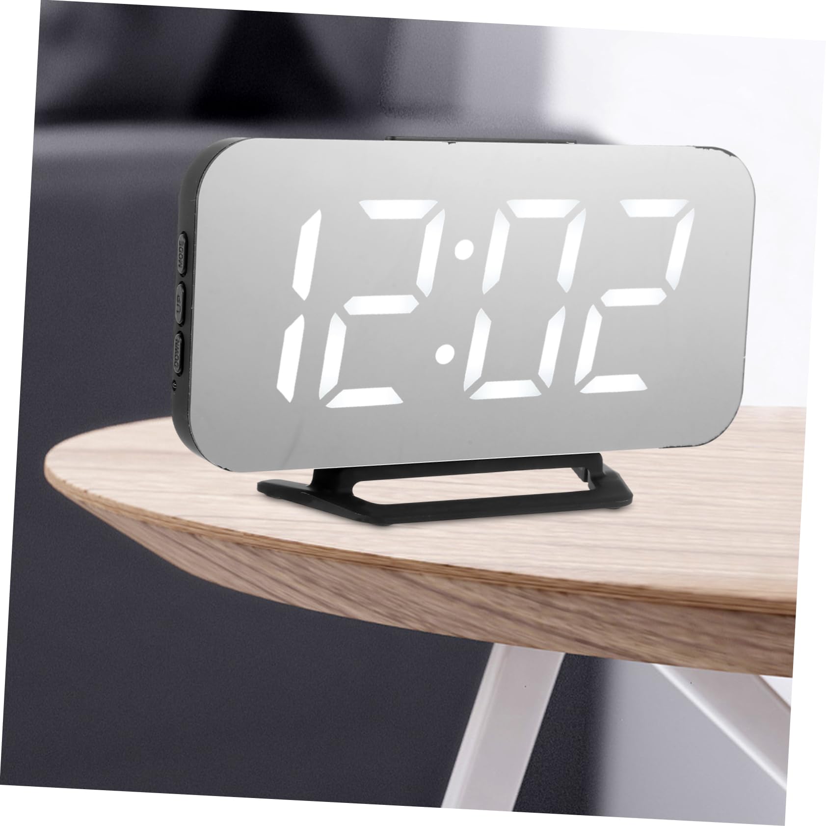 Cabilock Digitaler Wecker mit LED Spiegelanzeige und Zwei USB Anschlüssen