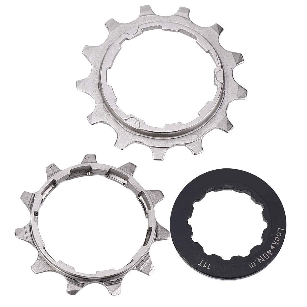 Demeras 9s/10s/11s/12s Speed Bike Cassette Ruota Libera Cassetta pignone Accessori per la Sostituzione di Biciclette per Bici da Strada 32/36/42/46T(12S 11-50T)