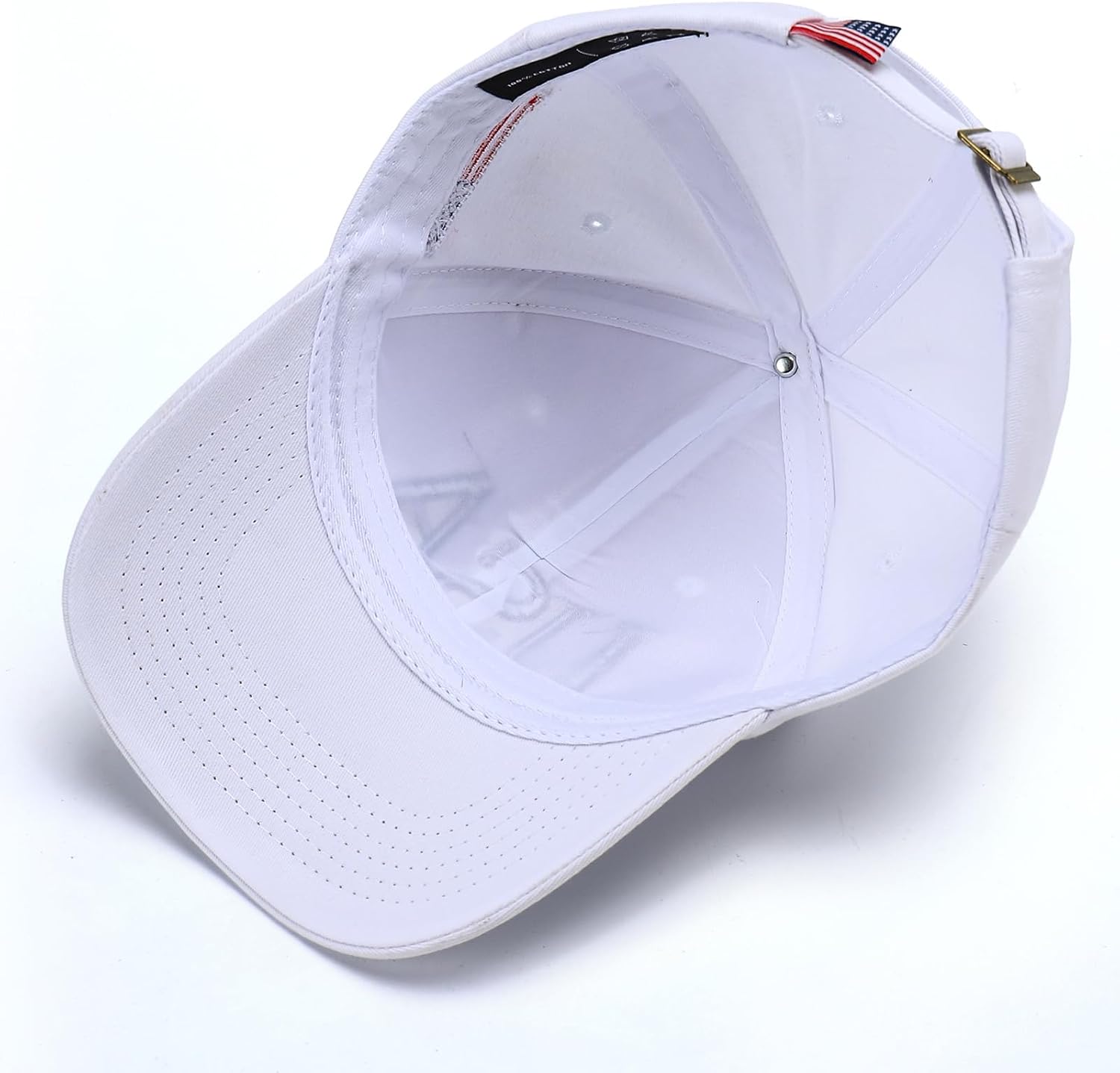 USA Trucker Hat for Men & Women American Flag Cap Adjustable Baseball Cap Mesh Snap Patriotic 3D Embroidered Cap