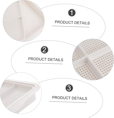 Miniatura 6 de Happyyami Bandeja hidropónica de brotes de semillas, cultivador de hierba de trigo, brote de microgreens para el hogar, sin suelo, kit de brotes de