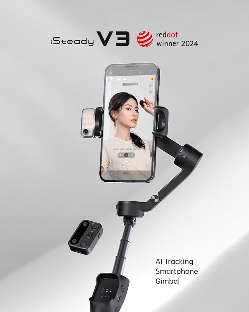 hohem Estabilizador gimbal iSteady V3 para smartphone com