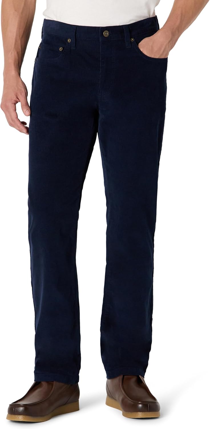 Amazon Essentials Mens Straight Fit 5 Pocket Corduroy Pant