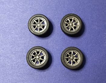 1/43　トヨペット　クラウン改　HT　ワタナベ　ホイール　アルミ製　深リム 1/43 トヨペット クラウン改 HT ワタナベ ホイール アルミ製 深