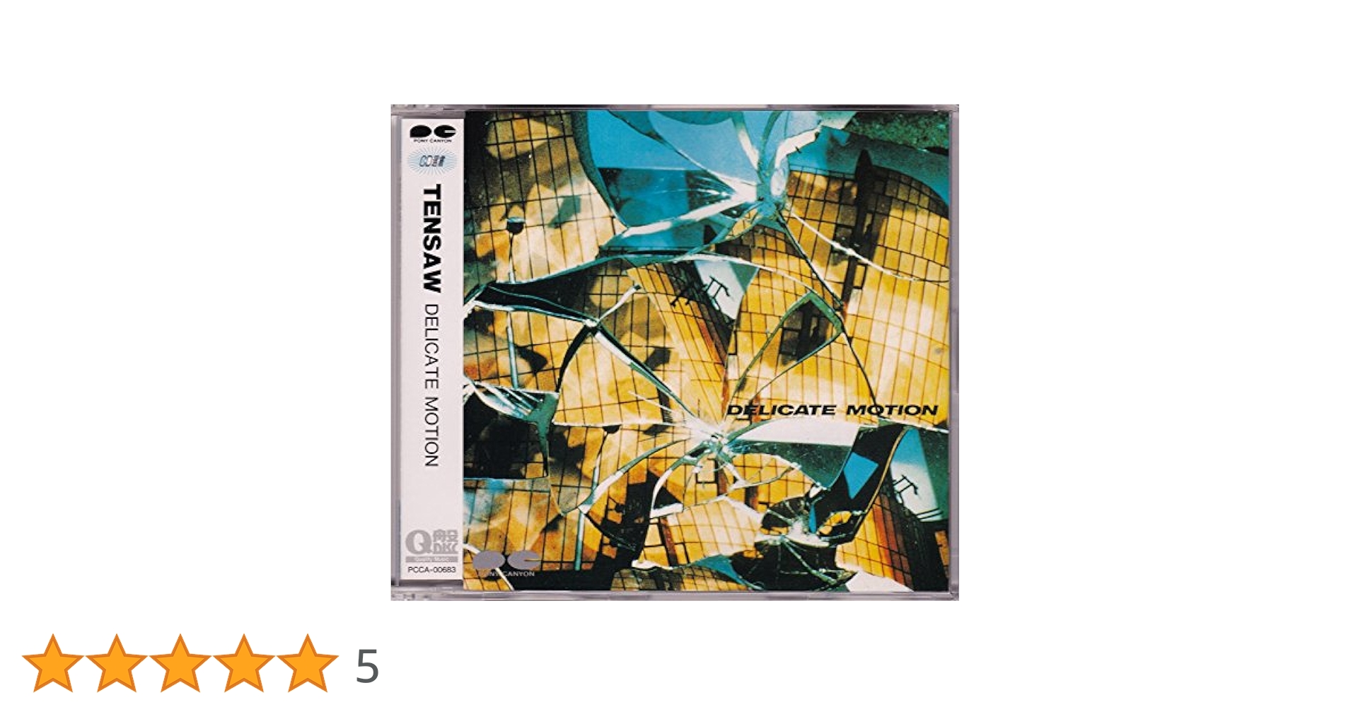 超稀少限定紙ジャケット仕様CD廃盤/TENSAW テンソー『TENSAW』 Amazon.co.jp: Delicate Motion: ミュージック