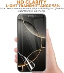 [3 Pack] Hydrogel Screen Protector for iPhone 17 Pro Max/iPhone 16 Pro Max, Electro-weideworld Scratch Resistant HD Clear TPU Flexible Screen Protector, Support Fingerprint Unlock