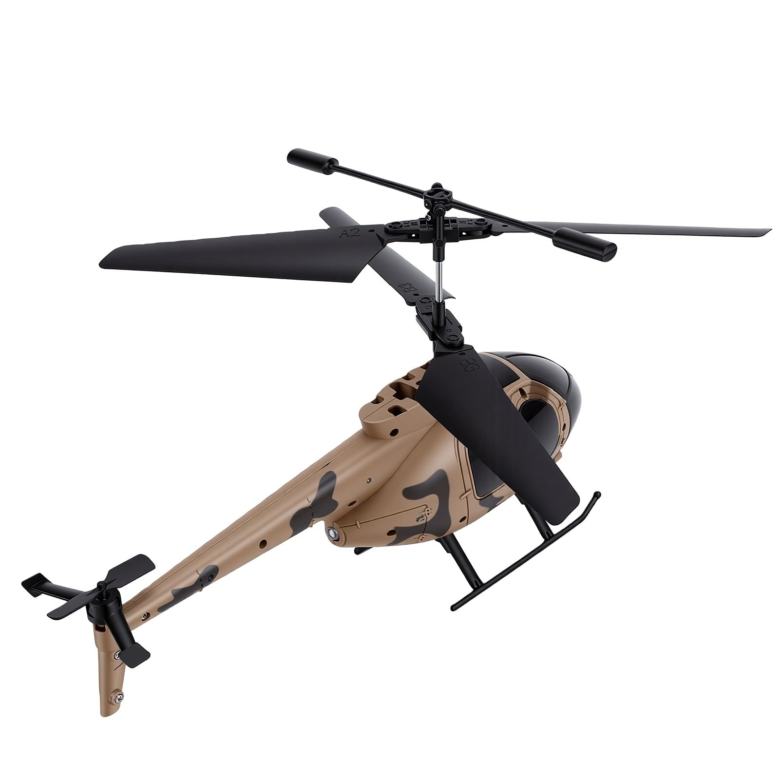Helicóptero RC de 3,5 Canales, copio de 6 Ejes con Despegue, Aterrizaje con una Tecla y Retención de Altitud Barométrica para Vuelos en Interiores y Exteriores