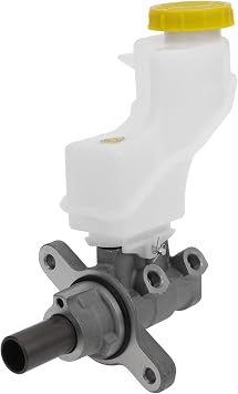 Engine Compartment Brake Master Cylinder for Nissan Altima 2007-2009 Durable Hydraulic Master Cylinder No.46010JA00A with Reservoir Sensor Aluminum Alloy Plastic 1 Pc