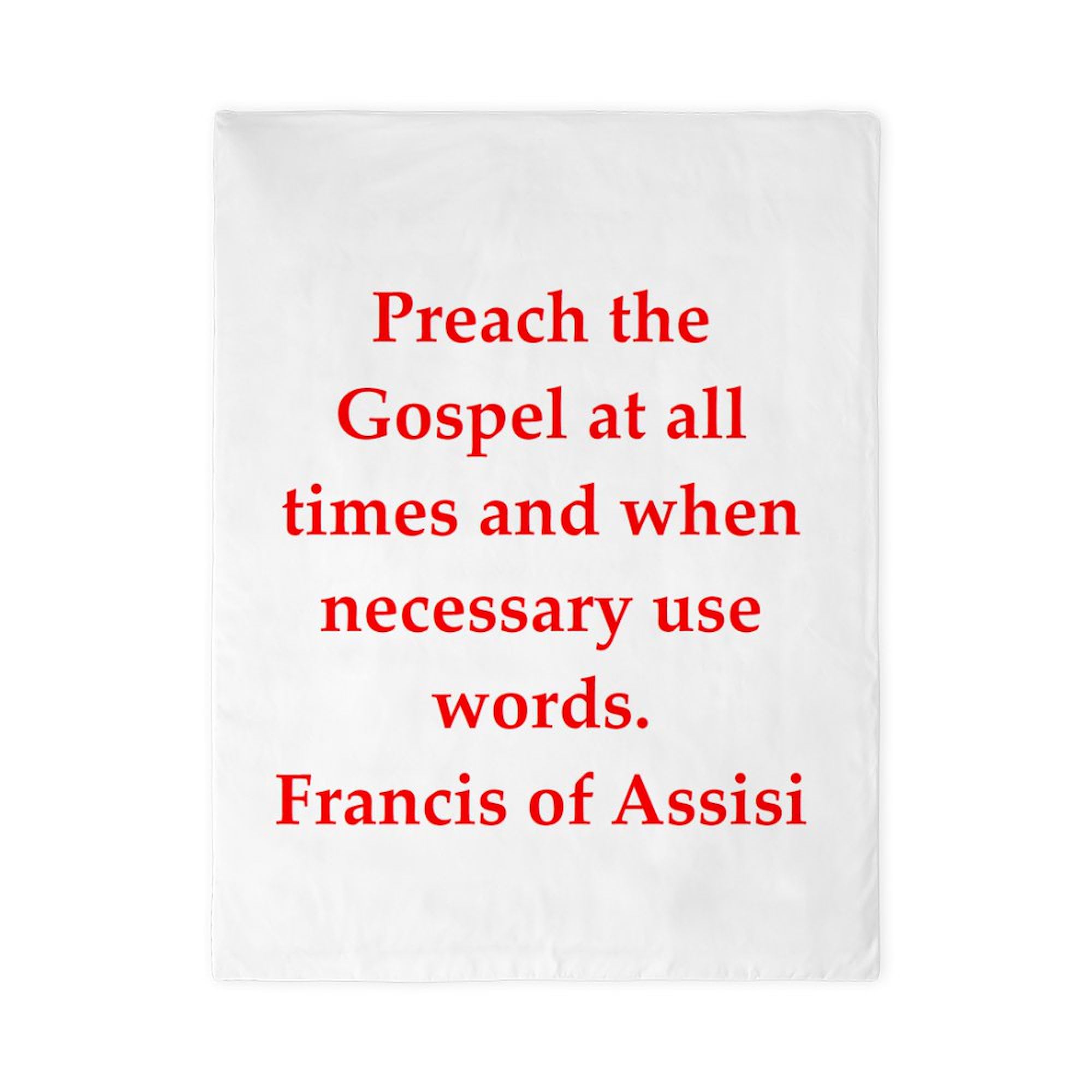 CafePress Fa122 Twin Duvet Cover, Printed Comforter Cover, Unique Bedding,