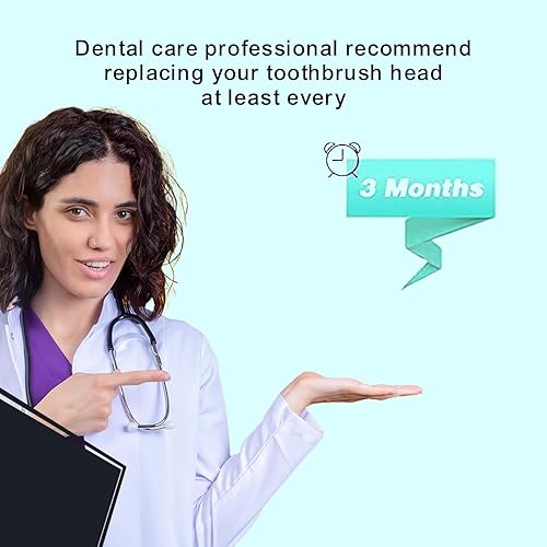 Miniatura 4 de Cabezales de cepillo de dientes sónico de boca grande, cabezales de cepillo de dientes compatibles para cabezales de repuesto de cepillos de dientes