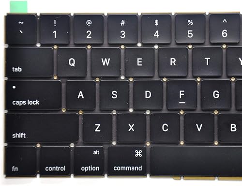 Miniatura 4 de Padarsey Teclado de repuesto para MacBook Pro de 13 pulgadas A1706 y MacBook Pro de 15 pulgadas A1707 Touch Bar (solo compatible a finales de 2016 a