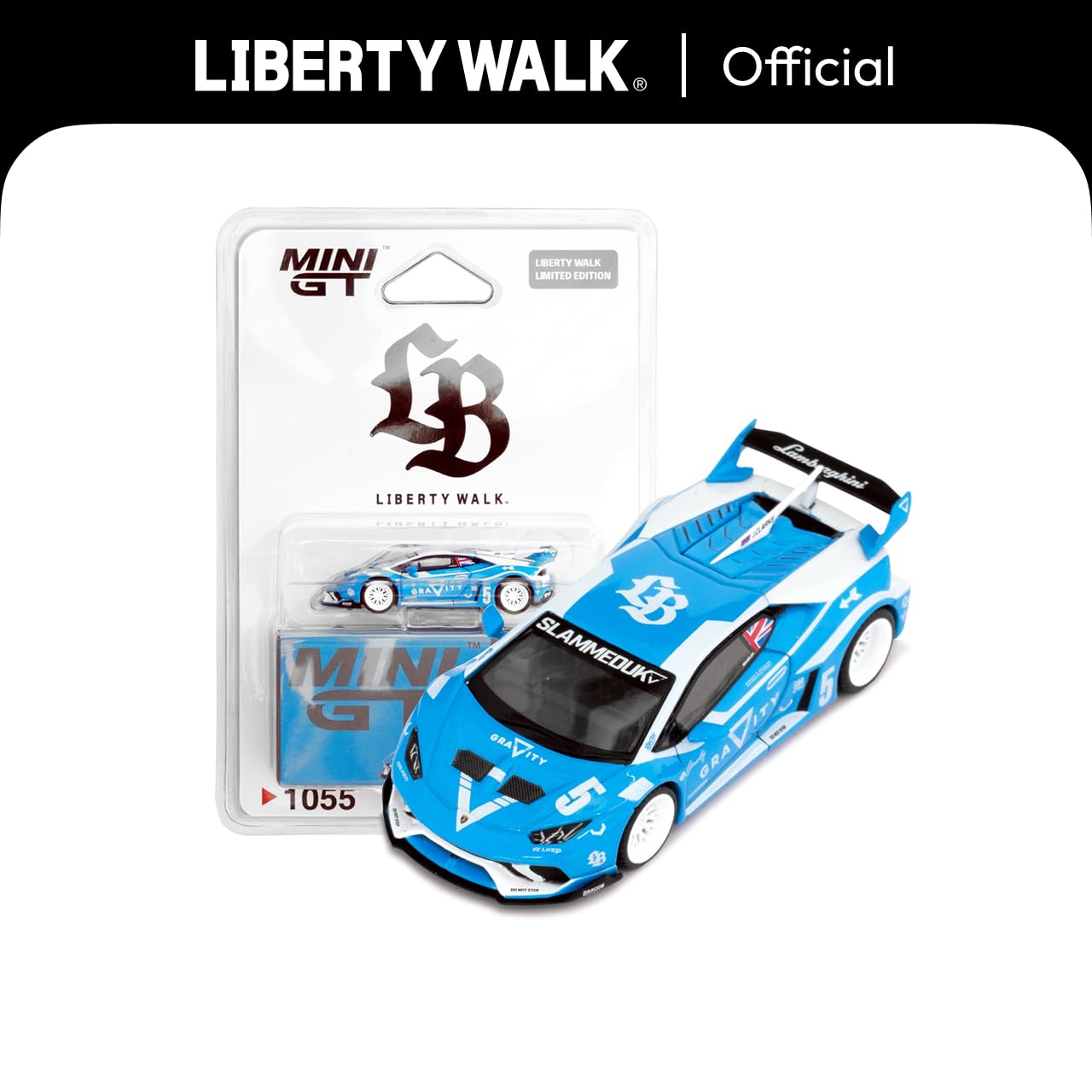 Amazon.com: Liberty Walk LBWK 1/64 Diecast Model Car Lamborghini