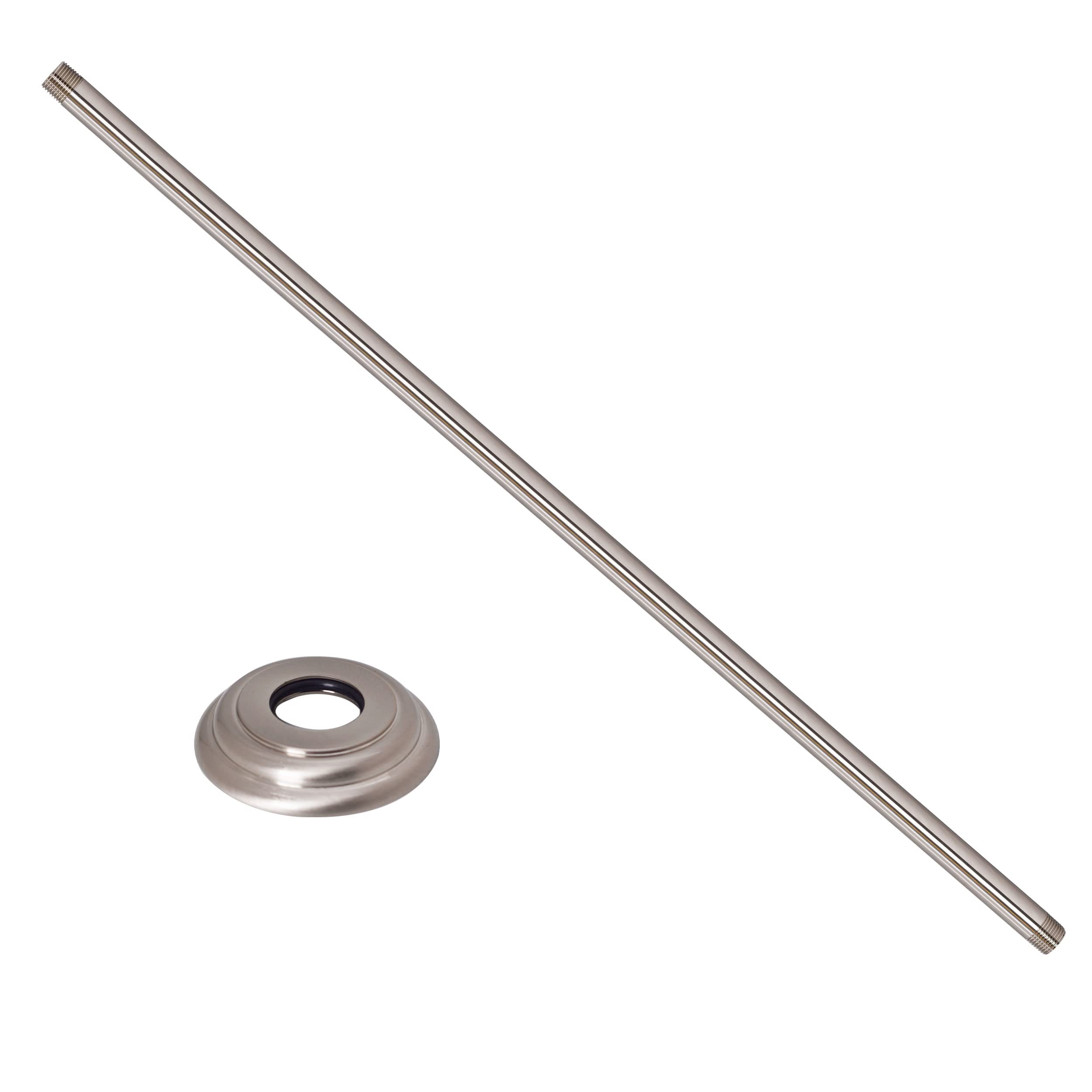 Bras de douche long 61 cm Westbrass pour éloigner le jet du mur