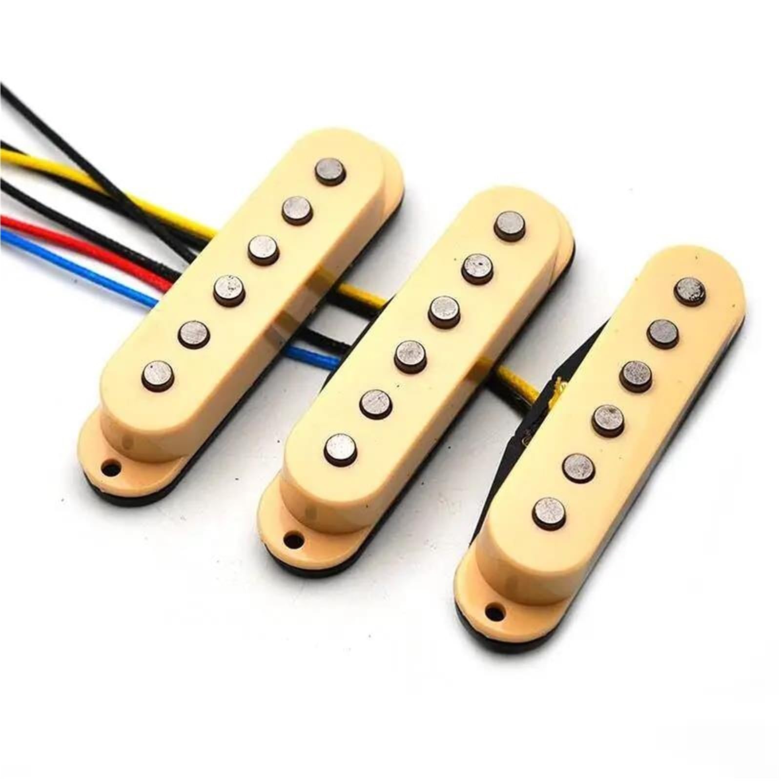 Przetwornik Do Gitary Elektrycznej Przetwornik Do Gitary Elektrycznej | Przetwornik Alnico 5 z pojedynczą cewką, z naprzemiennym górnym włóknem(1set)