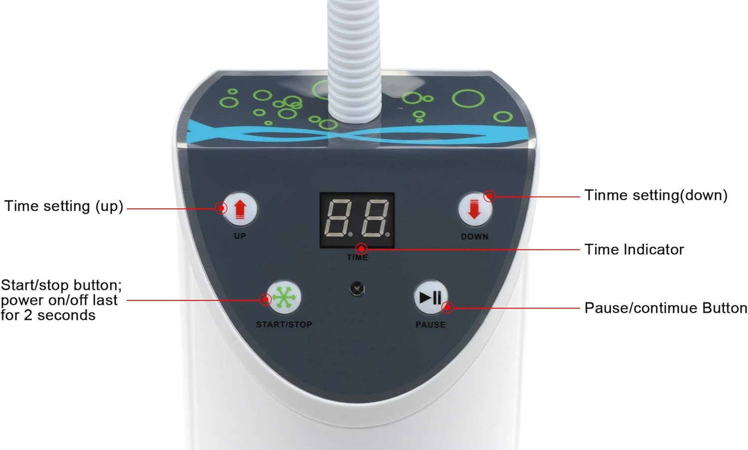 Superdental Bleaching Mobile Light Lamp Accelerator YF666 Blue Light