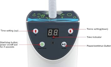 Dental Teeth Whitening Machine YF-666 LED Cold Light Lamp Bleaching Accelerator with 4 LED
