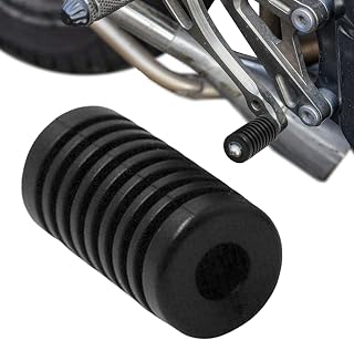Rubber Shifter Lever Cover - Non-Slip Motorcycle Gears Protector, Anti-Scratch Pedal Pad, Durabless Stick Guard, Flexible Riding Accessory | Gear Change Sleeve for Street Bike Cruiser Scooter