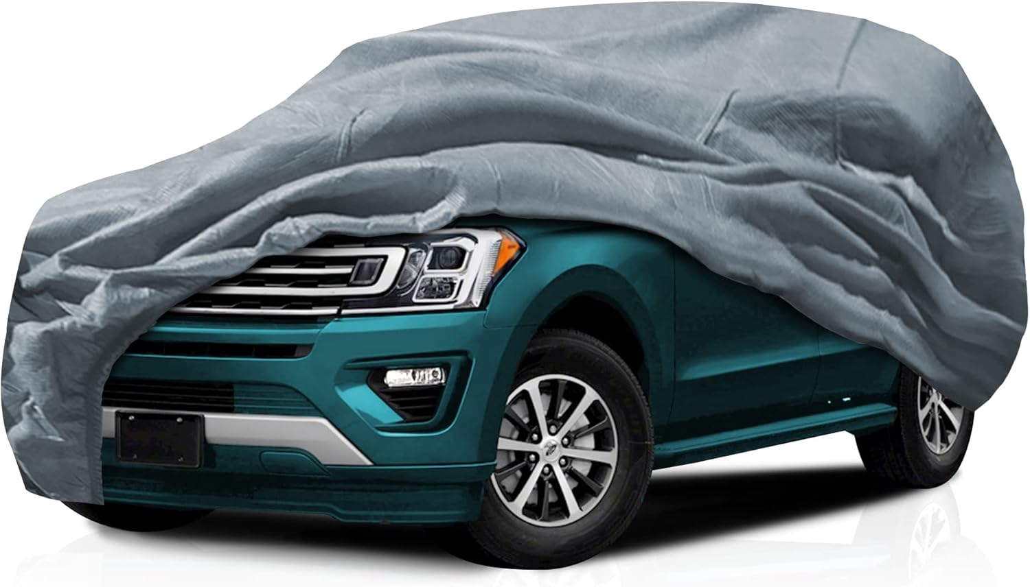 Funda para automóvil con forro polar para Ford Expedition XL (versión extendida) 2007-2023 SUV de 4 puertas, ajuste semipersonalizado, protección Funda para automóvil con forro polar para Ford Expedition XL (versión extendida) 2007-2023 SUV de 4 puertas, ajuste semipersonalizado, protección