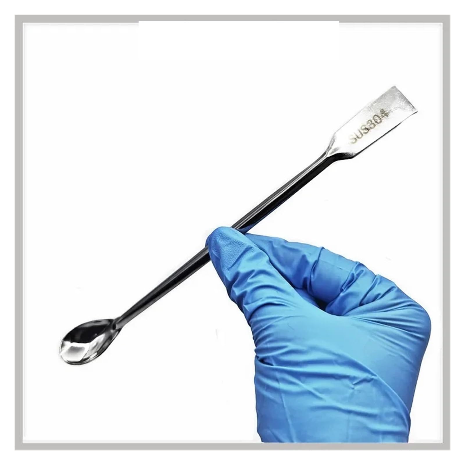 Cuillère Spatule Labo Inox Spatule cuillère de laboratoire