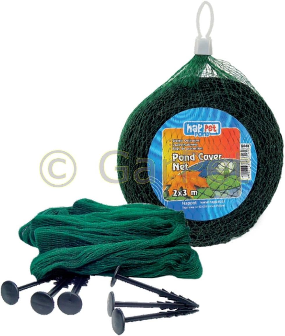 Pond Protection Net and Ground Spikes Pond Net Protection Net for Leaves Pond Garden Leaf