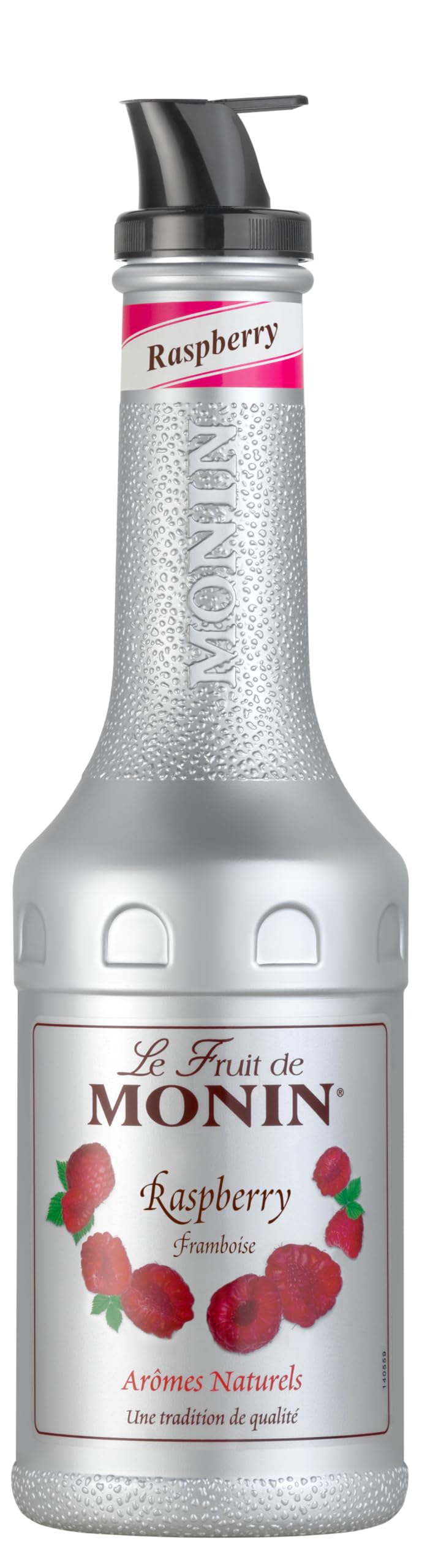 Monin Raspberry Puree 1L Premium French Dessert Sauce Topping