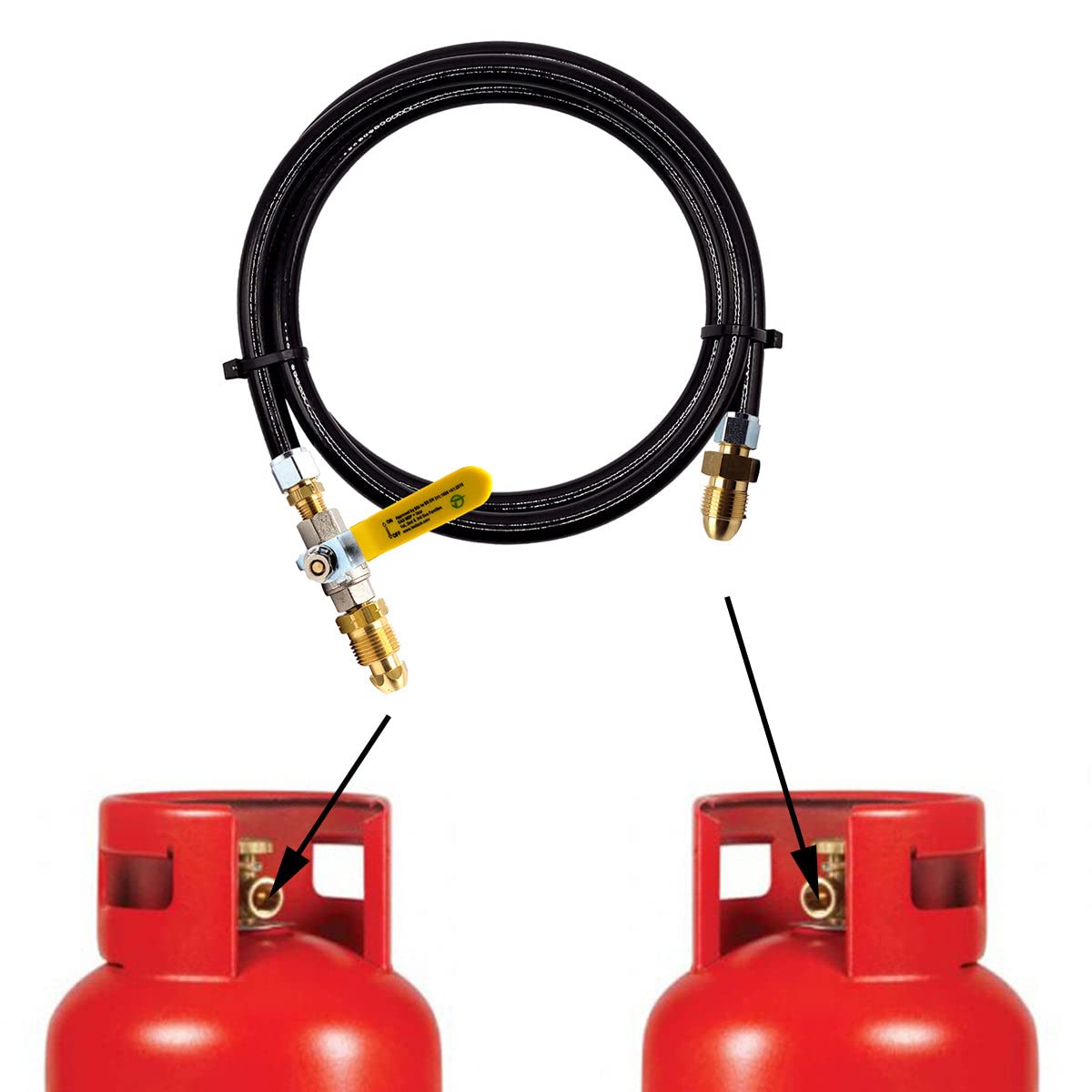 Kit Bombola Gas Ricaricabile Con Riduttore E Attacchi Per Saldatura Deca 010410 - Foto 3