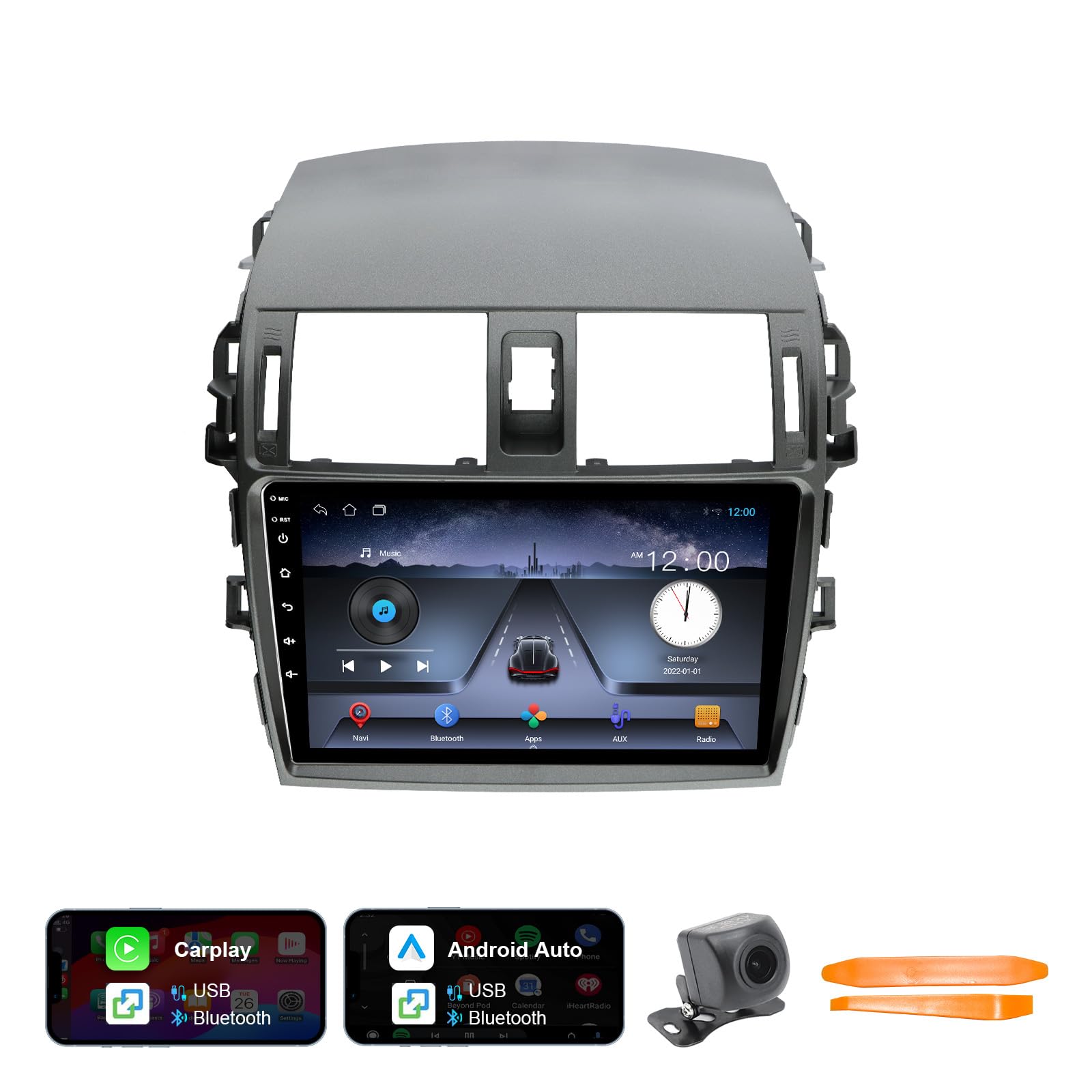 Photo 1 of AJBDJY Car Stereo for Toyota Corolla Axio 2008-2013