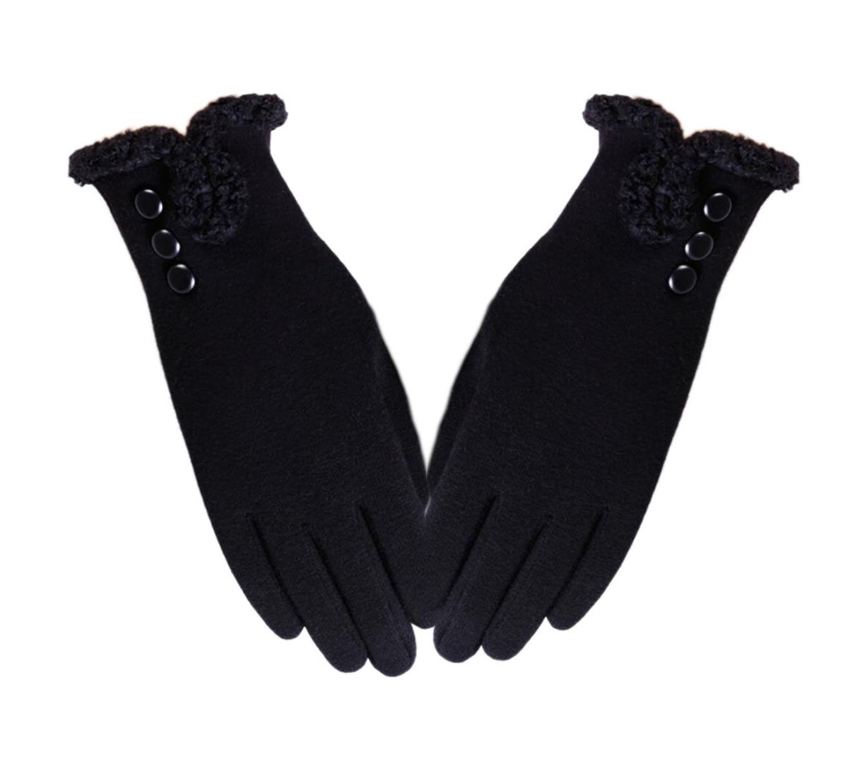 Women's Touch Screen Gloves Fleece Lined Thick Warmer Winter Texting Gloves