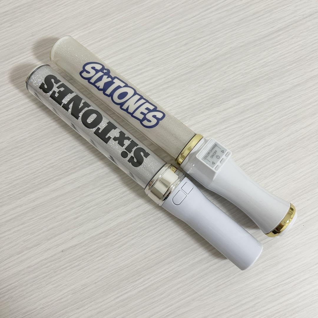 Amazon.co.jp: 点灯確認済 SixTONES ペンライト キンブレ セット 