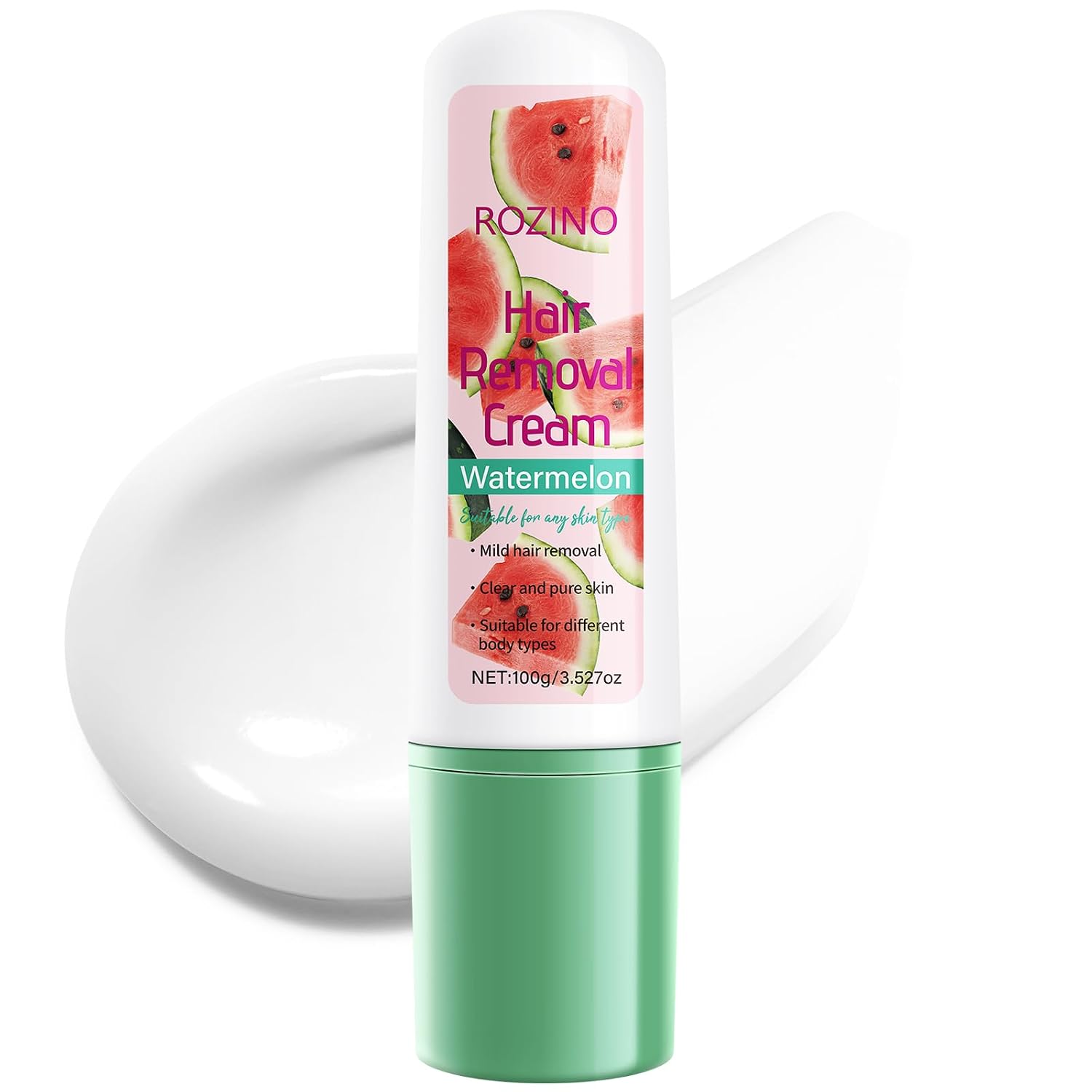 Hair Removal Cream - Painless Depilatory for All Skin Types