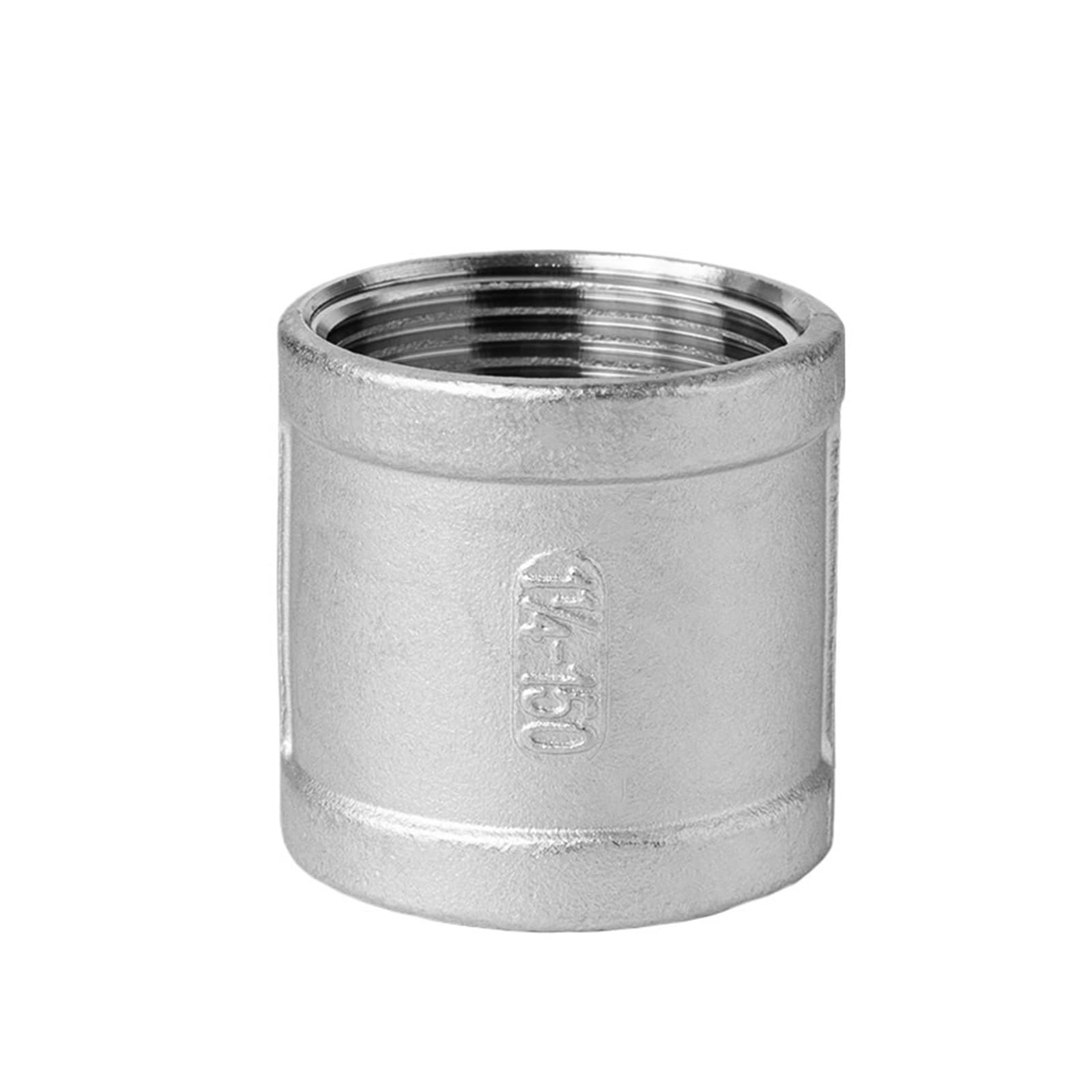 Złącze proste, męskie, sześciokątne, złączka rurowa, gwint ze stali nierdzewnej, 1/2", 1/8", 1/4", 3/8'(Female Threaded,304-DN20)